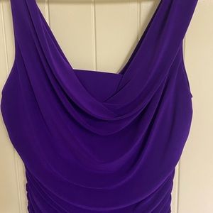 Night Way elegant purple floor length dress